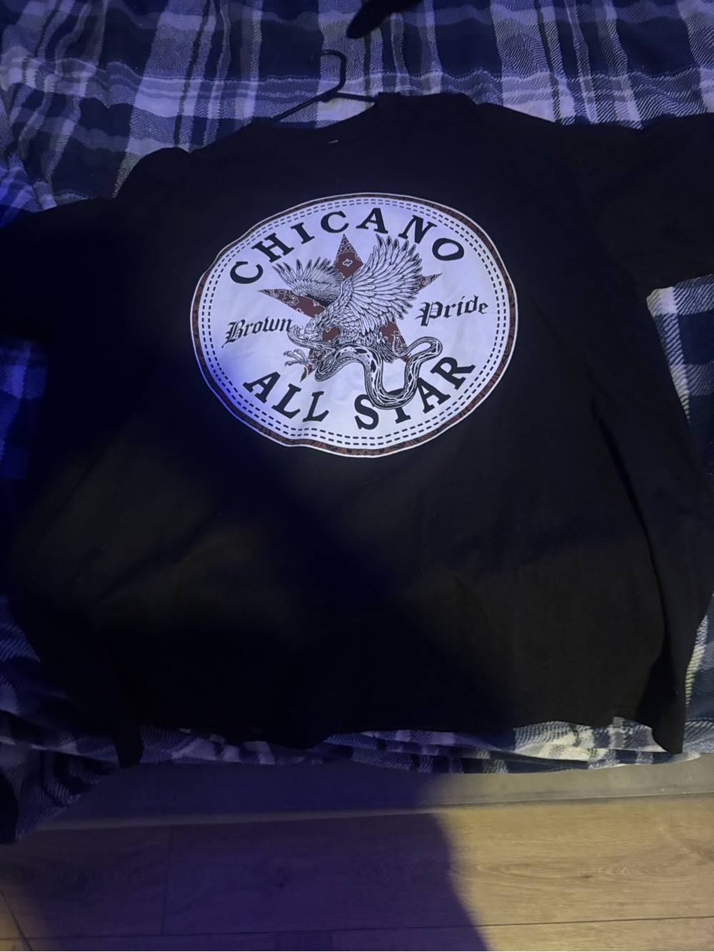 Chicano All Star Graphic Tee - Black
